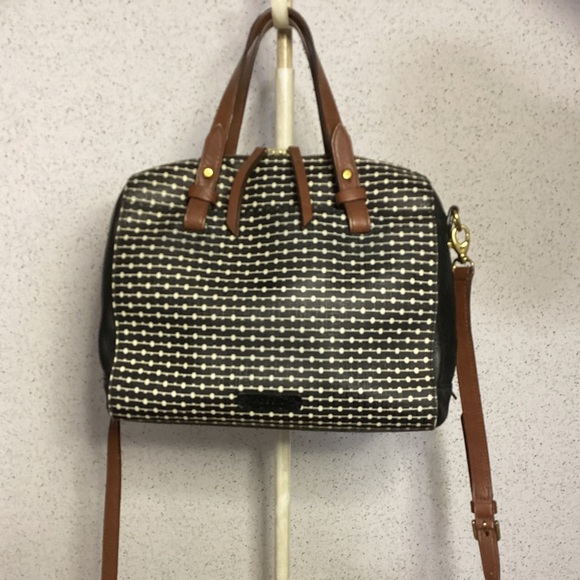 Fossil Satchel with crossbody strap - Picture 3 of 7